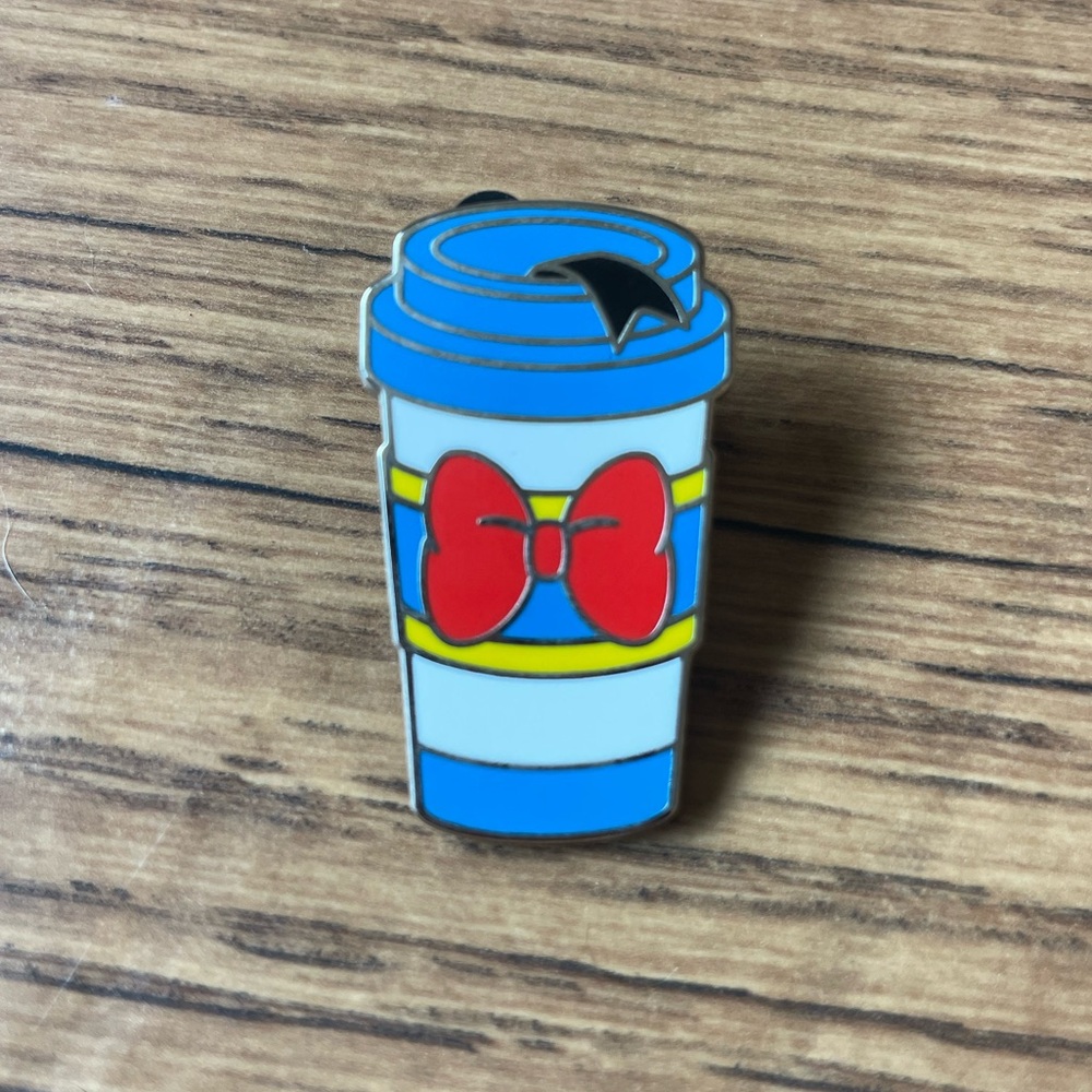 Donald Coffee Cup pin
